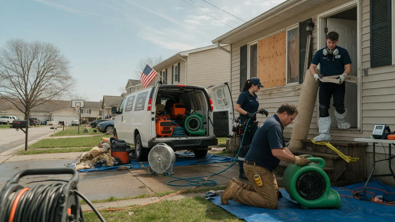 Water Damage Restoration in Hamtramck, MI near me